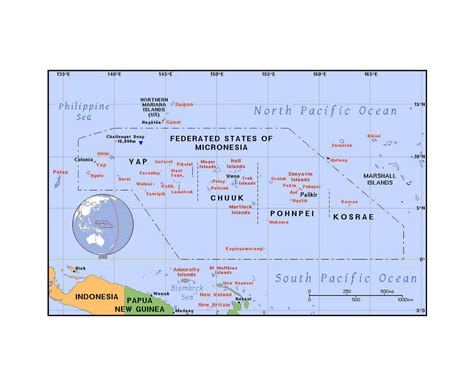 Maps Of Micronesia Collection Of Maps Of Micronesia Oceania Mapsland Maps Of The World