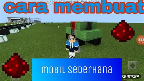 Tutoria Cara Membuat Mobil Di Minecraft Beta Youtube