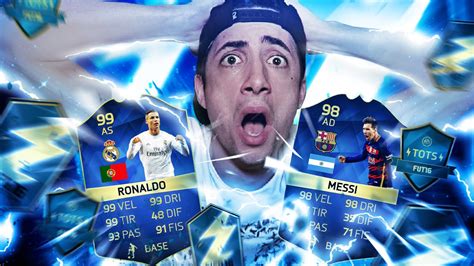 RONALDO E MESSI TOTS IN A PACK HO TROVATO UN TOTS YouTube