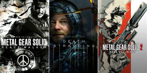 Hideo Kojima Games As Ranked On Metacritic