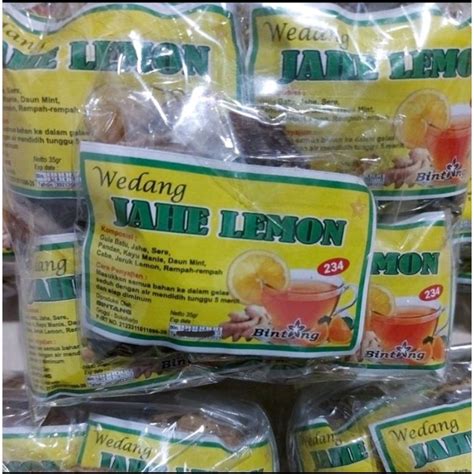 Jual WEDANG JAHE LEMON BINTANG Shopee Indonesia