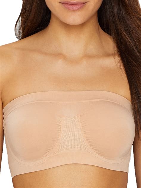 Women S Rhonda Shear Ahh Angel Underwire Bandeau Bra Light Nude S