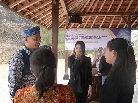 Dukung Peningkatan Sdm Pariwisata Di Kawasan Pariwisata Borobudur Bpob