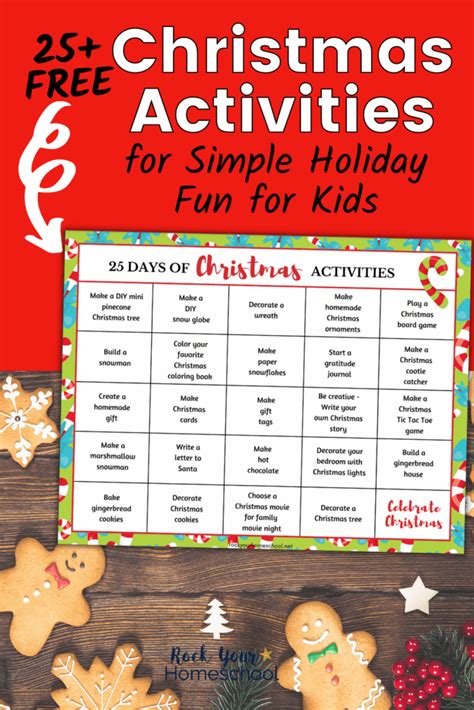 25+ Fun Christmas Activities for Kids (with Free Printable)