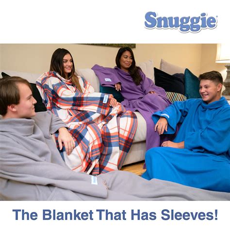 Snuggie The Original Wearable Blanket That Has Sleeves Warm Cozy