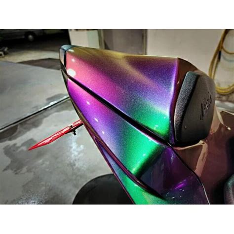 Intense Super Chrome Color Shifting Car Paint Color Pearls Chameleon