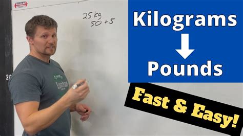 Convert Kilograms to Pounds the Easy Way! — Testify Strength & Conditioning