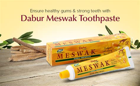 Dabur Meswak Toothpaste Fluoride Free Toothpaste