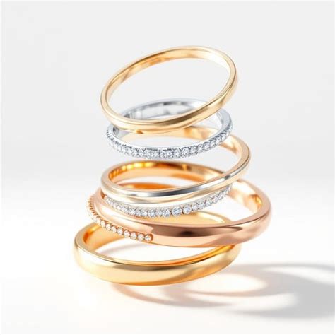 floating wedding rings photo wedding rings bands