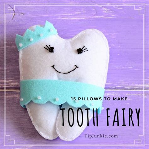 15 Diy Tooth Fairy Pillows To Make Tooth Fairy Pillow Diy Tooth