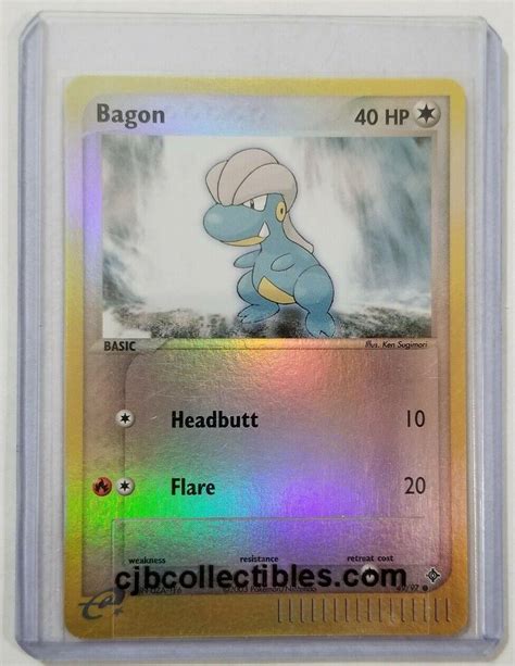 Bagon Reverse Holo 49 Prices Pokemon Dragon Pokemon Cards