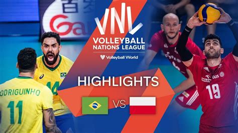 BRASIL X POLÔNIA AO VIVO NARRAÇÃO LIGA DAS NAÇÕES DE VÔLEI