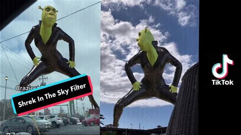 Shrek In The Sky Tiktok Trend How To Get The Shrek Dancing Filter On Tiktok Youtube