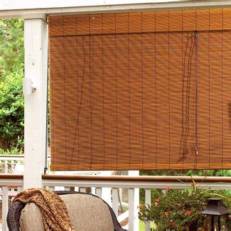 Outdoor Roll Up Bamboo Blinds - VisualHunt