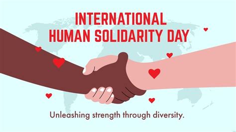 International Human Solidarity Day Flyer Background in EPS, Illustrator, JPG, PSD, PNG, PDF, SVG ...