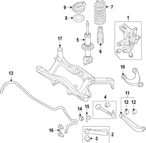 Rear Suspension For Subaru Legacy Subaru Parts Store