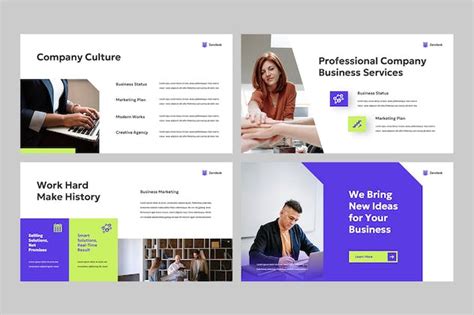 Company Profile Powerpoint - Design Template Place