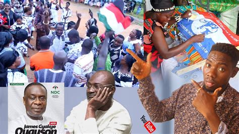 Kennedy Agyapong And Ndc Mp Clashes At Burrial Service Of Npp Woman