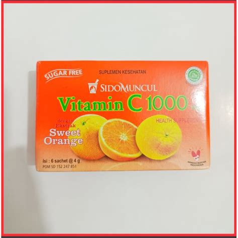 Jual Vitamin C Sidomuncul Isi Sachet Shopee Indonesia