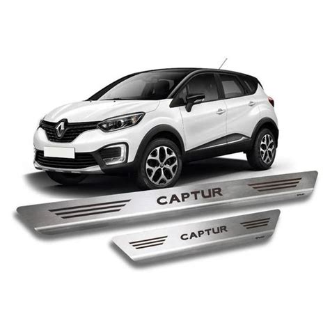 Soleira Renault Captur 2017 a 2022 Aço Inox Escovado MULT ENGATES