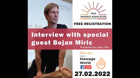 Bojan Miric On Winning The European Massage Championship Youtube