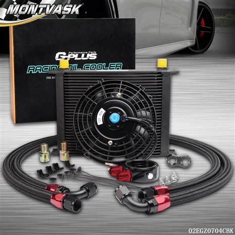 Universal Row An Engine Transmission Oil Cooler Kit Cooling