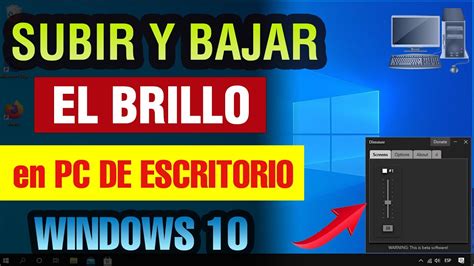 Como Poner Brillo A La Computadora Como Controlar El Brillo De Tu