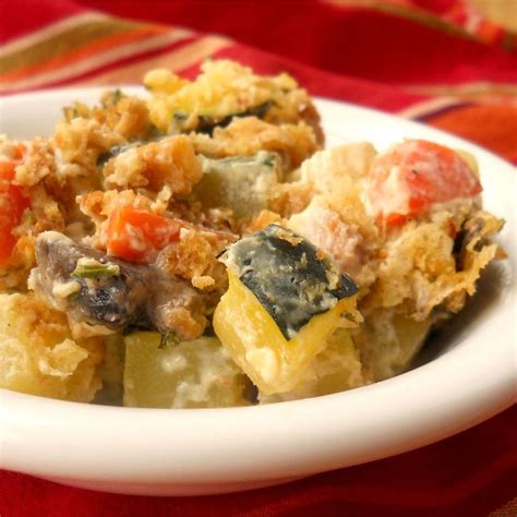 Zucchini Casserole With Stuffing Recipe