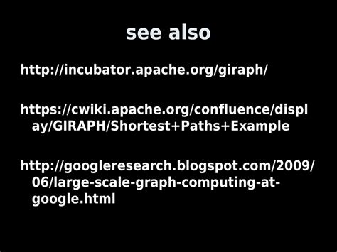 Large Scale Graph Processing With Apache Giraph Speaker Deck