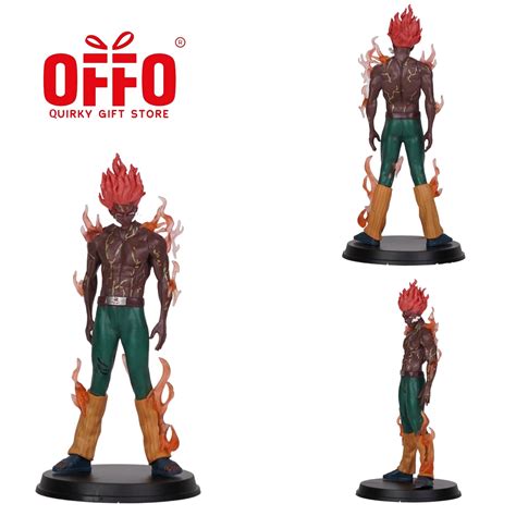 naruto anime  guy  gates form standing action figure