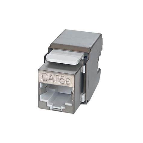 Shelbi SKJ-45-5EF-W Розеточный модуль 5е F\UTP 1xRJ45 Keystone jack 180 ...