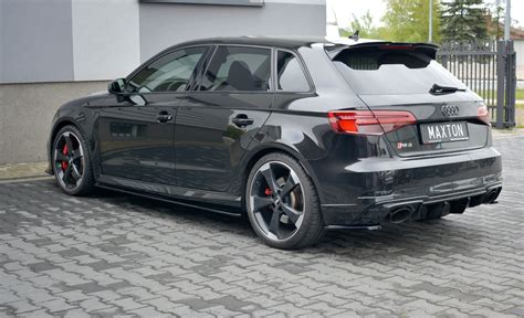 Dokładki Progów Audi Rs3 8v Fl Sportback Textured Nasza Oferta Audi