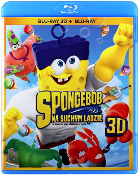 SPONGEBOB NA SUCHYM LĄDZIE BLU RAY 3D BLU RAY 9443890195 Sklepy