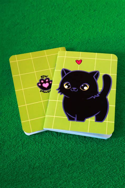 Libreta Gatito Negro Comprar En All About Cats