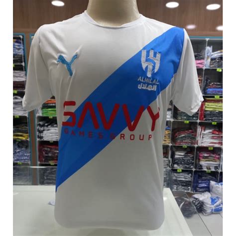 Camisa Camiseta Do Time Do Al Hilal Branco Neymar Jr Shopee