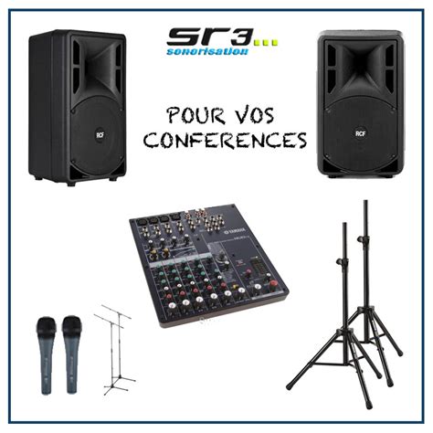 sr3 sonorisation fr location louer sono conférence lille nord