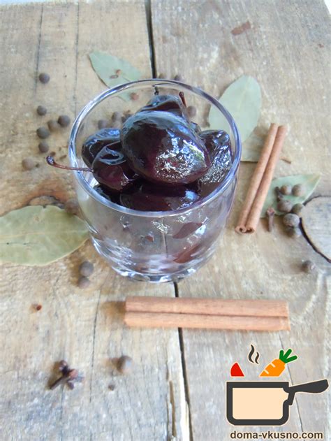 Маринованные сливы - Дома Вкусно