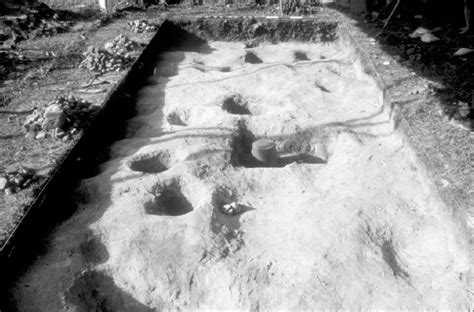 A Photograph Of The Base Of The Main Excavation Of 2000 After Removal