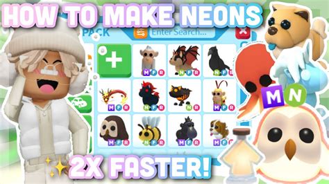 How To Make MEGAS AND NEONS 2x FASTER In 2024 Roblox Adopt Me YouTube