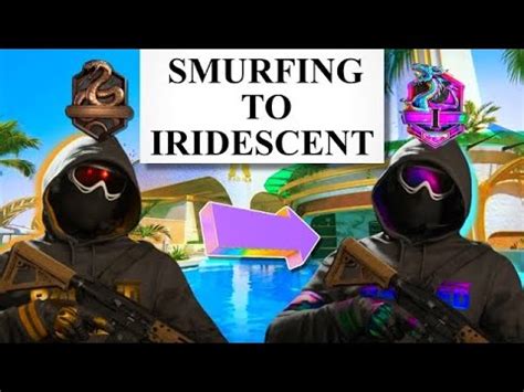 Smurfing To Iridescent In Platinum Lobbies But They Are Actually Good