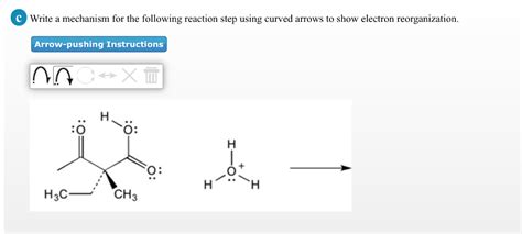 Solved Write A Mechanism For The Following Reaction Step Chegg