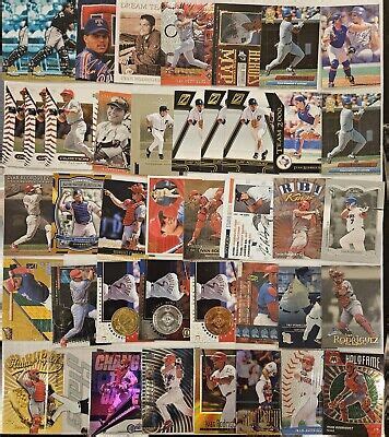 Ivan Rodriguez Hof Card Lot Hot Inserts Rookies Inserts