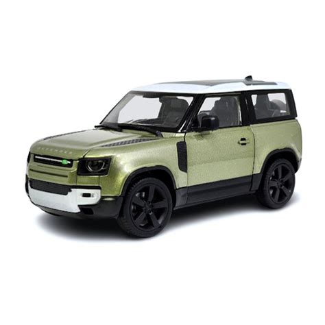 Miniatura Land Rover Defender Verde Welly Comprecarshop