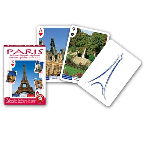 Jeu De Cartes Paris Piatnik Acheter Sur La Boutique Bcd Jeux