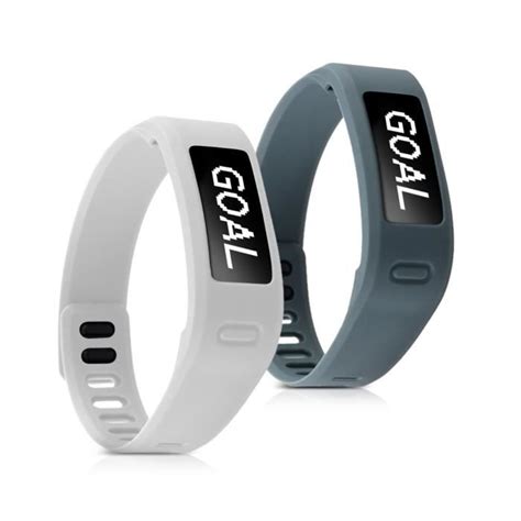 Kwmobile Bracelet Garmin Vivofit Set 2x Bracelet De Rechange Taille S