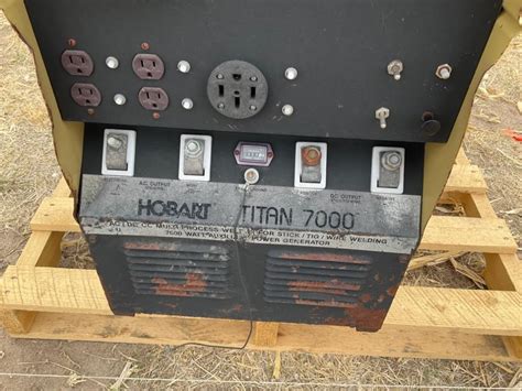 Hobart Titan 7000 Welder Generator BigIron Auctions