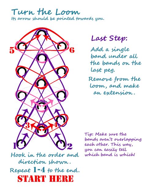 Fun Loom Directions Step By Guide
