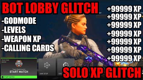 New Lobby Glitch Mw Solo Godmode Xp Glitch Mw Weapon Xp