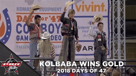 Derek Kolbaba Wins Gold 2018 Days Of 47 Youtube