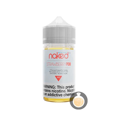 Naked 100 Menthol Strawberry Pom Brain Freeze Vape Juice E Liquid
